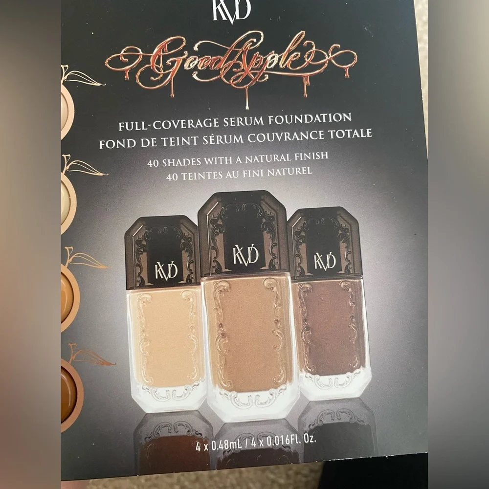 KVD Kat Von D Good Apple Serum Foundation SAMPLE